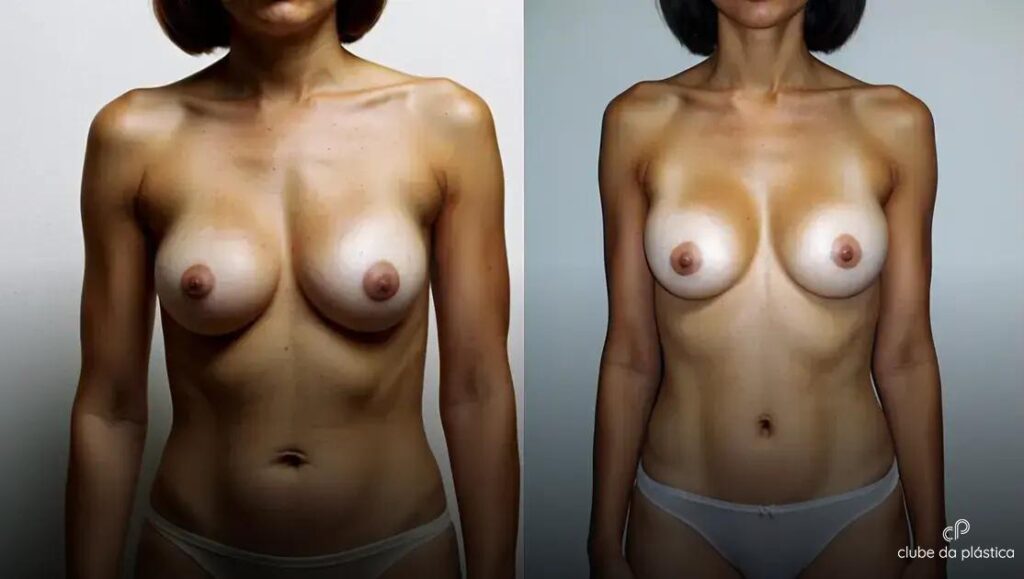 Silicone subglandular antes e depois: veja transformações surpreendentes e o que esperar